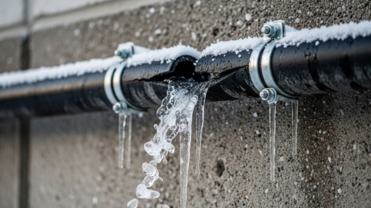 Frozen Pipe Repair