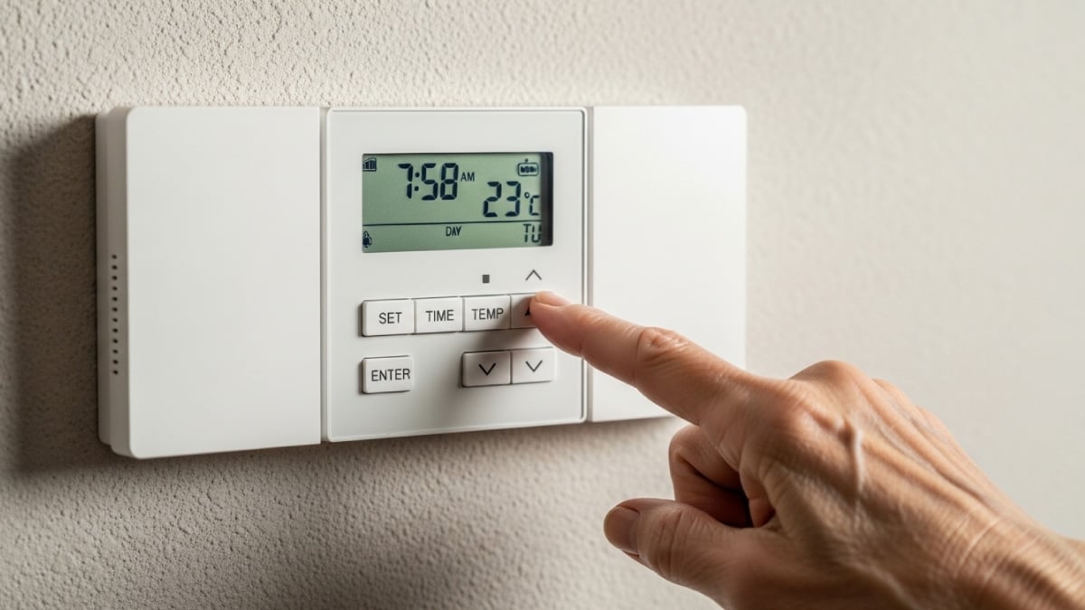 Smart thermostat installation